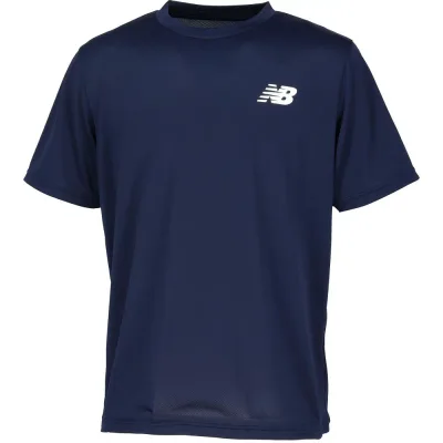 New Balance ニューバランス 53 トレーニングショートスリーブシャツ ネイビー AMT45401
