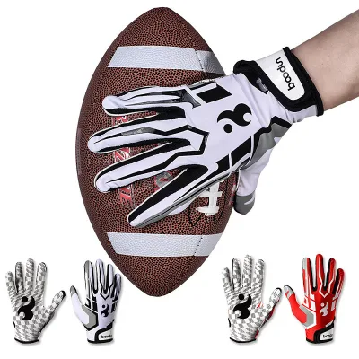 Rugby Gloves Rugby American Football American Football Hand Gloves Elite Ultra Stick Sports Receiver For Youth Adults Sports Gloves Outdoor American Football For Games Practice