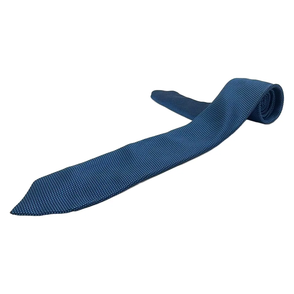 【中古】Charvet(シャルベ) ネクタイ ネイビー