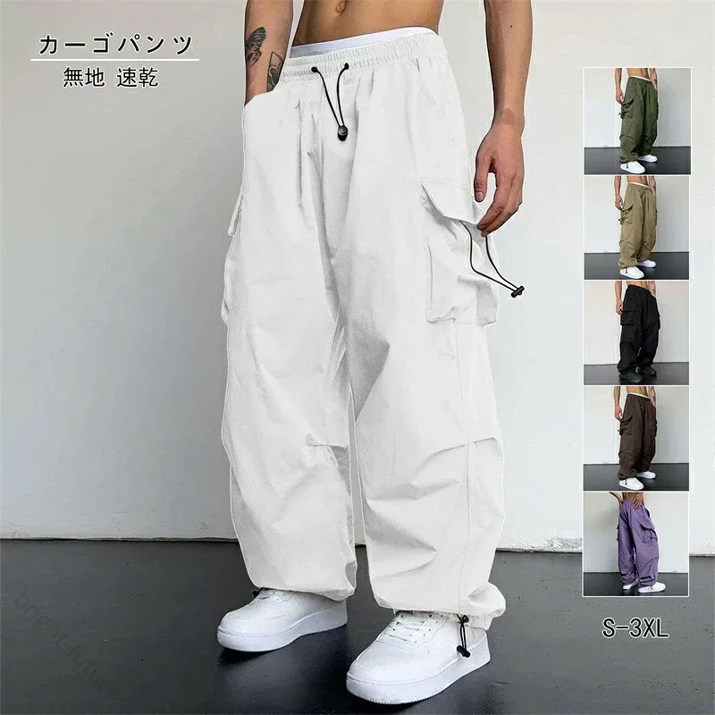 作業ズボン 作業着 カーゴパンツ メンズ ワークパンツ 春夏秋冬 速乾 しわになりにくい 大きいサイズ ゆったり 無地 ポリエステル 軽量 動きやすい 快適 耐久性 多機能ポケット ワーク