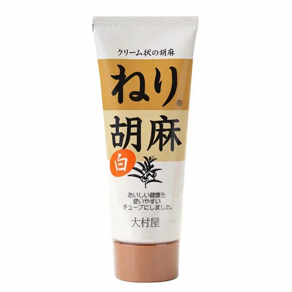【ポイント2倍!300万ポイント山わけ中!】白胡麻 白ごま 白ゴマ 大村屋 ねり胡麻チューブ入 白 160g