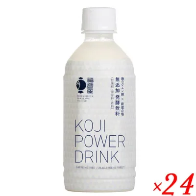 【楽天カードでポイント4倍!】10/10(土)限定!福光屋 KOJI POWER DRINK 350g 24個セット サウナ スポーツ ドリンク