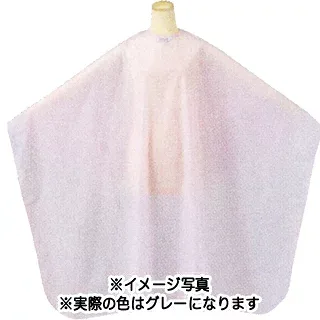 エルコ NL 袖なしカットクロス グレー 【 美容室 美容院 美容師 プロ 愛用 業務用 】【BS】