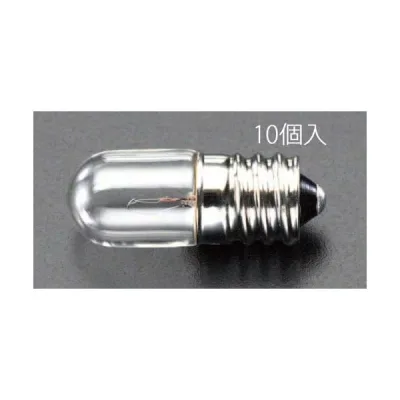 【即納在庫品】「直送」エスコ EA758ZA-25B 140V/5Wパネル球 10個入 EA758ZA25B【キャンセル不可】