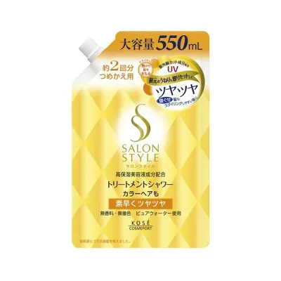 4971710318142 【12個入】 サロンスタイルトリートメントシャワーつやつや替え 550ML【キャンセル不可】