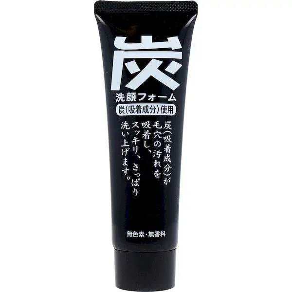 (LINEクーポン有)4964653100967 ジュンラブ 炭洗顔フォーム 120g【キャンセル不可】