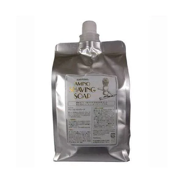 4524935070618 中央有機化学 サブリナ アミノシェービングソープ リフィル1000ml 87337【キャンセル不可】