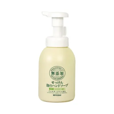 無添加せっけん泡ハンドソープ 本体 350ml100607【ミヨシ石鹸】