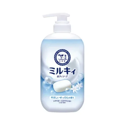 ミルキィボディソープ 本体 500ml011648【牛乳石鹸共進社】