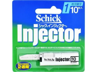 【お取り寄せ】シック インジェクター 1枚刃 替刃 10枚