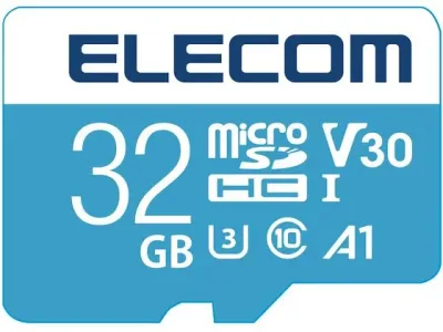 【お取り寄せ】エレコム MicroSDHCカード 32GB 80MB s MF-EGM032GU13V3