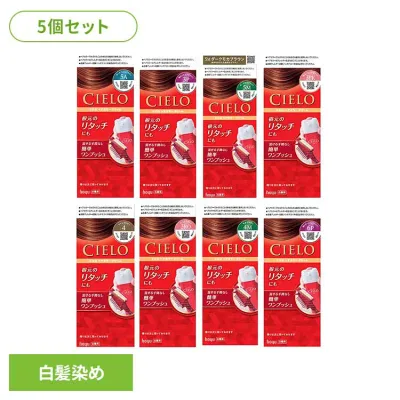 【5個】ヘアカラー EXクリーム ヘアカラー ホーユー シエロ CIELO 白髪染め クリーム ワンプッシュ hoyu ダークアッシュ 明るいピュアブラウン ダークモカ 明るいピンクブラウン ライトブラウン ローズブラウン モカブラウン 深いダークピュアブラウン
