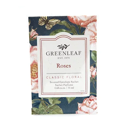 【10%OFFクーポン】グリーンリーフ フレッシュセンツ S ローズ GREENLEAF 香り袋 サシェ メーカー品番GL303104・10個までメール便可