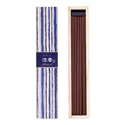 【10%OFFクーポン】日本香堂 かゆらぎ 沈香 スティック40本 香立付 お香 メーカー品番38401