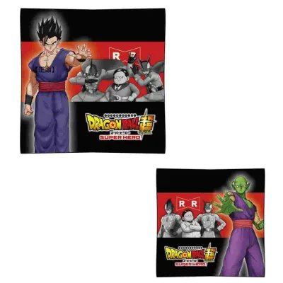 クッション ドラゴンボール超 スーパーヒーロー ブラック×レッド 映画 ギフト 限定 カッコいい プレゼント 座布団 インテリア ジャンプ SNS映え キッズ