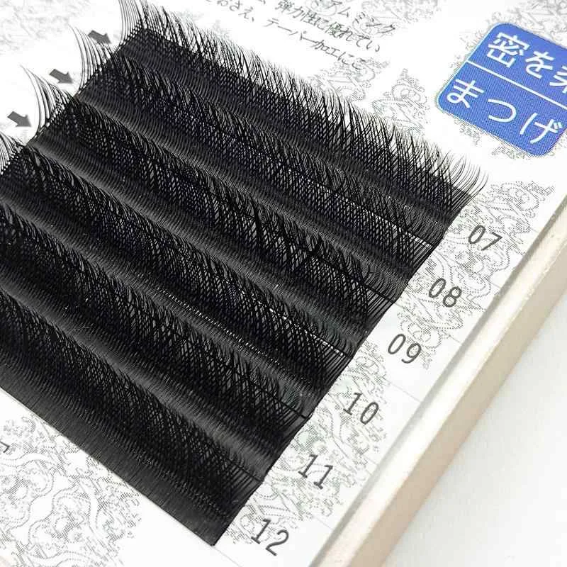 つけまつげ 0.05mm Y字 断面 編み込み 接着 まつエク シルク プロテイン 8mm 9mm 10mm 11mm 12mm