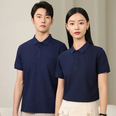 Tシャツ レディース メンズ 作業服 半袖 綿 吸湿速乾 ワークウェア トップス 春夏 飲食店 カフェ 制服 ユニフォーム