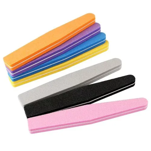 【10本セット】【ネイル】スポンジファイル バッファー ダイヤ型 100/180G