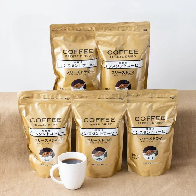 福袋 徳用インスタントコーヒー(フリーズドライ)200g×5袋【業務用】【カフェ工房】