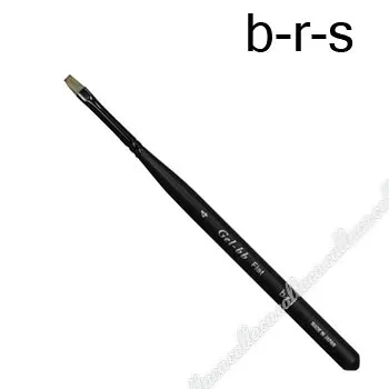 b-r-s ブルーシュ Gel-bb フラット#4 【ネイル ジェルネイル ネイルアート 筆 ブラシ】