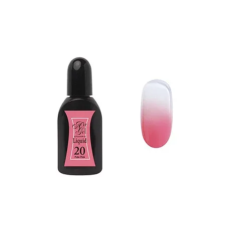 【お取寄せ】AIRTEX エアジェル リキッド 20 ペールピンク 15ml 【ネイル パーツ ジェルネイル】