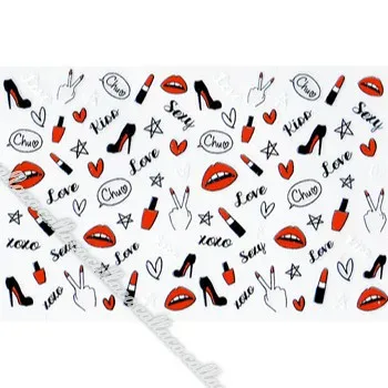 Amaily アメイリー ネイルシール No.3-1 Sexyアート 【ネイル パーツ ジェルネイル】