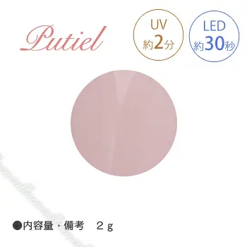 Putiel プティール カラージェル 272 グァバピンク 2g 【ネイル パーツ ジェルネイル ベージュ】