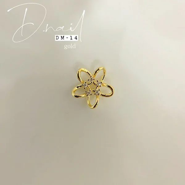 D.nail ディネイル ジュエリービジューパーツ DM-14 2個【ネイル ネイルパーツ ビジュー】