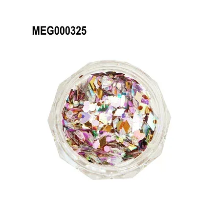 SONAIL(ソネイル) SONAIL×MEG マルチカラー ホログラムミックス ジュエリーブライト MEG000325 1.3g【ホロネイル ジェルネイル ネイルアート ラメ クリスマスネイル マルチカラー】【artholo】