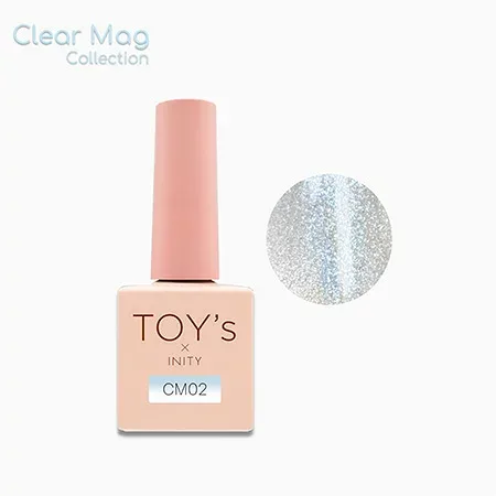TOY’s × INITY トイズバイアイニティ クリアマグコレクション T-CM02 クリアブルー 7ml【クリアマグ クリアジェル カラージェル マグネット クリアブルー】