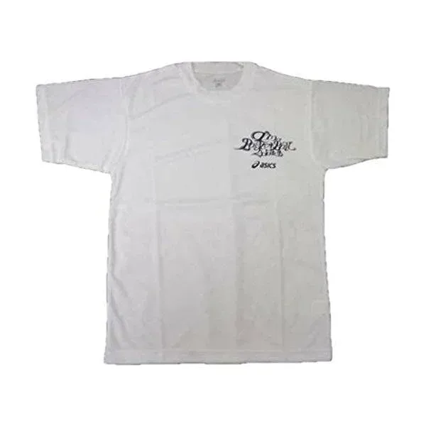 アシックス(ASICS) プリントTシャツHS Mサイズ XB684N 01A ホワイトA