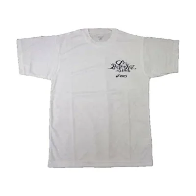 アシックス(ASICS) プリントTシャツHS Mサイズ XB684N 01A ホワイトA