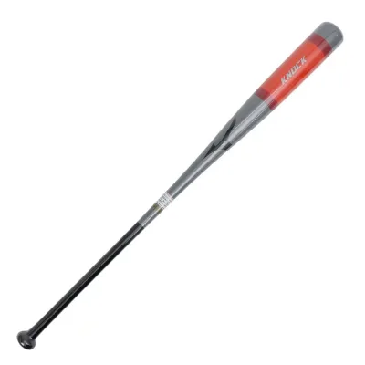 ミズノ(MIZUNO) 野球 ノック用木製バット朴ノック 91cm/平均530g グレー×ブラック 1CJWK17791-0509