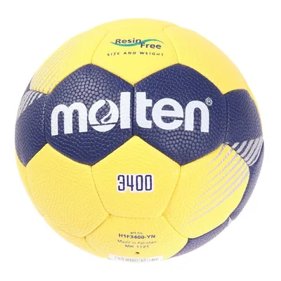 モルテン(molten) ハンドボール F3400(1号球) イエロー×ネイビー(YN) H1F3400