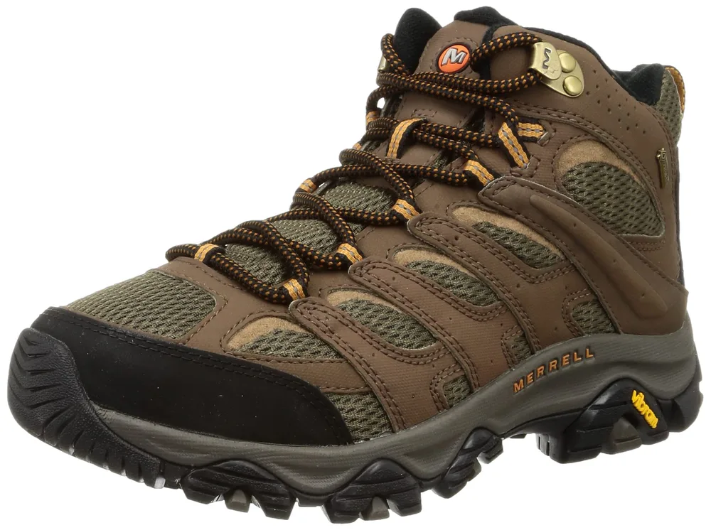メレル(MERRELL) ハイキングシューズ モアブ 3 シンセティック ミッド ゴアテックス ワイド 3E EARTH J500253W