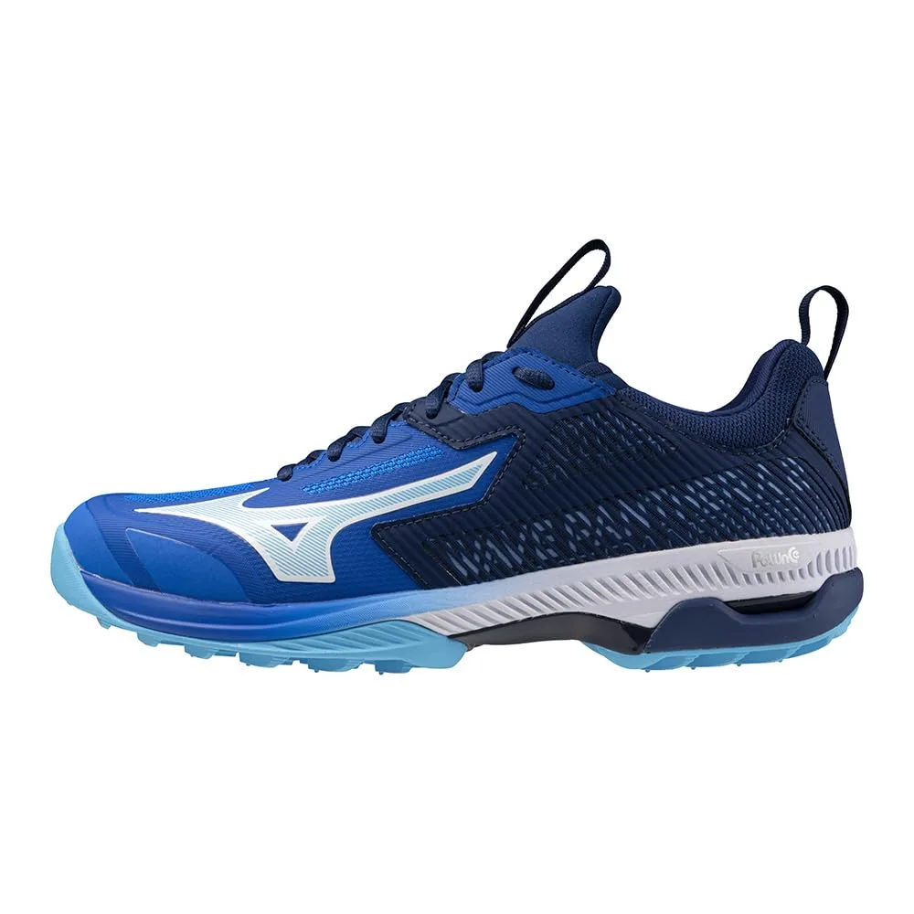 ミズノ(MIZUNO) フィールドホッケー シューズ ウエーブパンテーラ2 ブルー×ホワイト×ネイビー X1GA241001