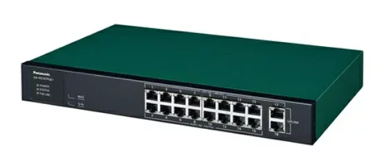 PN25168【新品】GA-AS16TPoE+ パナソニック POE+対応スイッチングハブ【送料無料】