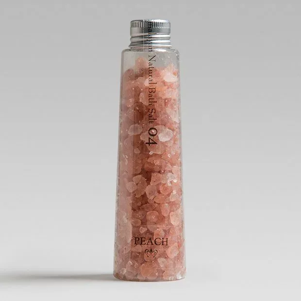 【ROSEBAY】ハーブバスソルト04 PEACH(浴用)粒 170g ヒマラヤ岩塩【リボンラッピング対応可】