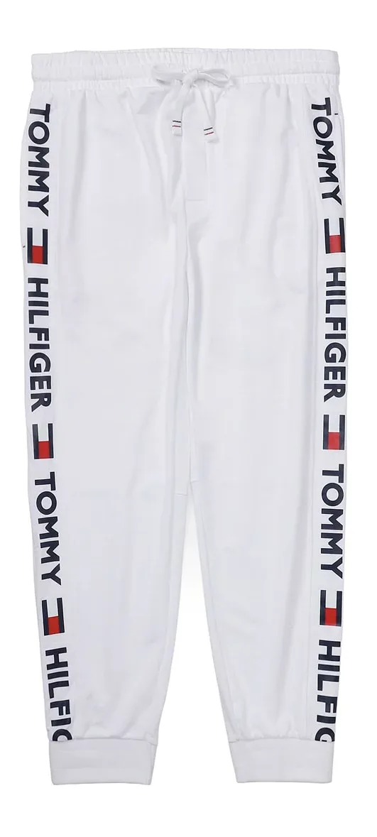 トミーヒルフィガー スウェットパンツ メンズ レディース ホワイト Sサイズ 09T3753-S TOMMY HILFIGAR