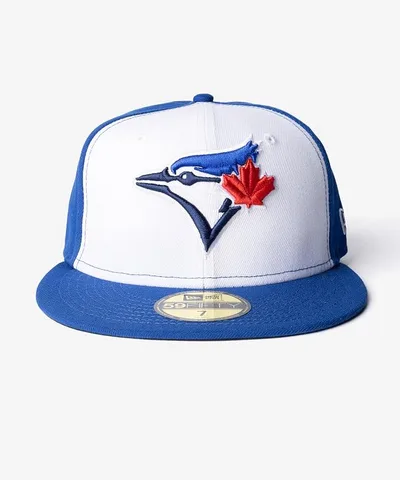 ニューエラ キャップ メンズ レディース 59FIFTY トロント ブルージェイズ 7-1/4サイズ ホワイト×ブルー 70367491-7-1-4 NEW ERA