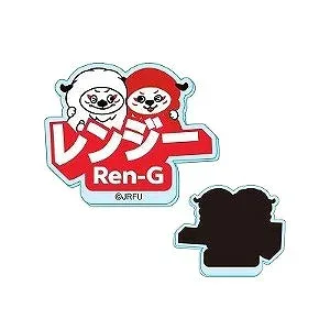 日本ラグビーフットボール協会 公式マスコットRen-G アクリルマグネット(バッジ型) レンジー ラグビー RJ34626