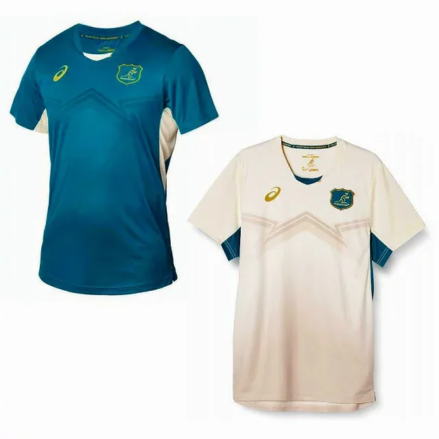 asics アシックス ワラビーズ トレーニング Tシャツ 23 ラグビー 2111B698