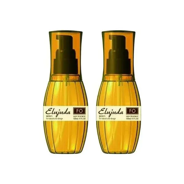 ミルボン エルジューダ FO ヘアオイル コシが弱い髪 120ml 2本セット洗い流さないトリートメント やわらかしなやかタイプ