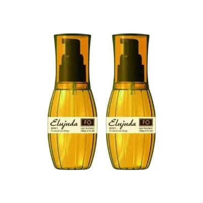 ミルボン エルジューダ FO ヘアオイル コシが弱い髪 120ml 2本セット洗い流さないトリートメント やわらかしなやかタイプ