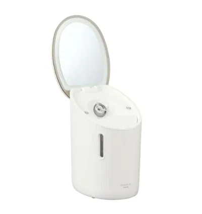 アイリスオーヤマ IRIS OHYAMA MiCOLA FACE STEAMER フェイススチーマー FST-101-W ホワイト【メーカー取り寄せ商品】