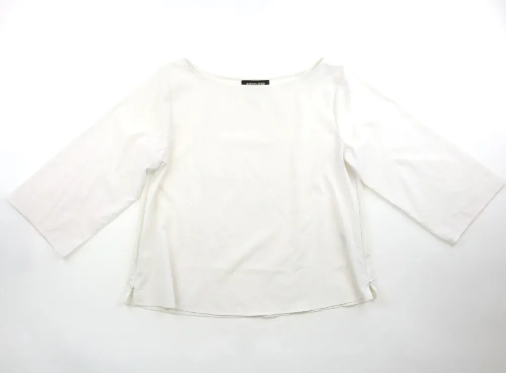 エンジェリーベ Angeliebe 授乳服 ママ向けアイテム オフホワイト 子供服 ベビー服 キッズ アウトレット ユーズド 【中古】キッズ・ベビー・マタニティ