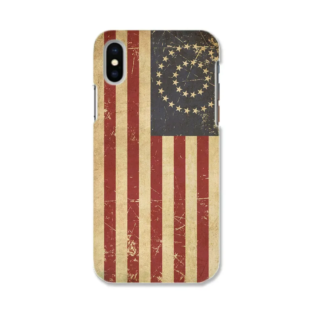 iphone XR iPhone 10r アイフォーン エックスアール テンアール iphonexr 専用ソフトケース スマホカバー カバー ケース tpu ソフト ケース 007338 木目 国旗 レトロ 赤 レッド