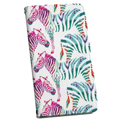 AQUOS zero5G basic SHG02 AQUOS exclusive case cover notebook type shg02 magnetic type tightly closed leather case card storage pocket igcase 011578 zebra pattern animal pattern animal