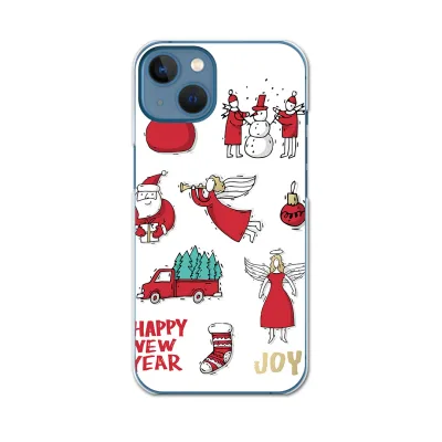 igcase iPhone13 Apple 6.1インチ 専用 各キャリア iPhone 13 共通対応 ハードケース スマホカバー カバー ケース pc ハードケース 015488 クリスマス サンタクロース