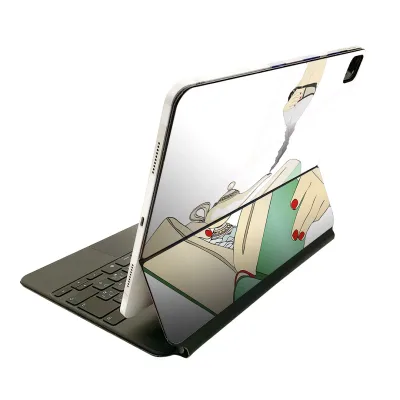 Magic Keyboard 12.9インチ iPad Pro(第4世代、第5世代、第6世代)対応 apple アップル アイパッド 全面スキンシール フル 前面 背面 保護シール 人気 006984 人物 イラスト